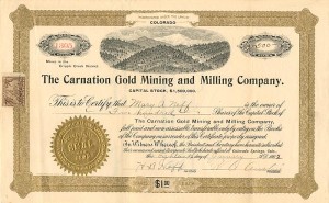 Carnation Gold Mining and Milling Co.